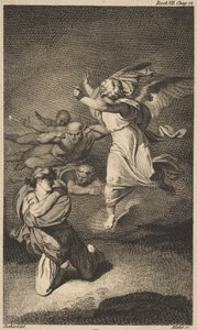 Clarences Dream Shakespeare, Richard III, 1. felvonás, 4. jelenet, 1774. alkotó: William Blake