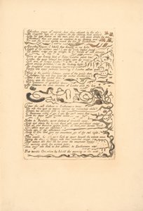 Európa. Prófécia, 16. tábla, Ethinthus, a vizek királynője. . . . (Bentley 17) alkotó: William Blake