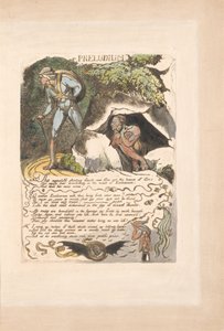 Európa. Egy prófécia, 3. lemez, Preludium alkotó: William Blake