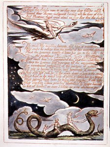 "Fiery the Angels Rose", 11. lemez az "Amerika, egy prófécia" című filmből alkotó: William Blake