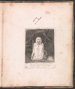 Gyerekeknek. A Paradicsom Kapuja, 18. tábla, mondtam a Féregnek. . . . alkotó: William Blake