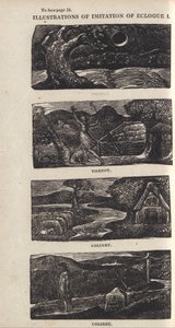 Illusztrációk az ekloga utánzásához I, 15. oldal alkotó: William Blake