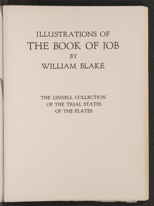 Illusztrációk a Jób könyvéhez: A lemezek próbaállapotainak Linnell-gyűjteménye alkotó: William Blake