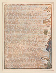 Jeruzsálem, 13. tábla, és az Eden.... felé. alkotó: William Blake