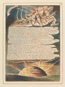 Jeruzsálem, 39. tábla, Sátánok őrködőitől... alkotó: William Blake