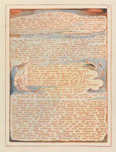 Jeruzsálem, 3. tábla, A nyilvánosságnak.... alkotó: William Blake