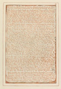 Jeruzsálem, 61. tábla, íme, Elohim Jehova látomásaiban… alkotó: William Blake