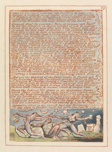 Jeruzsálem, 69. tábla, Then all the Males.... alkotó: William Blake