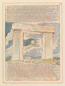 Jeruzsálem, 70. tábla, és ez a hatalmas kéz formája... alkotó: William Blake