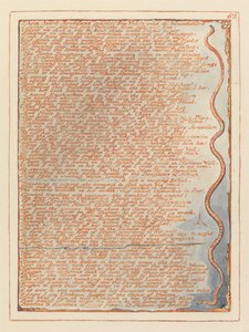 Jeruzsálem, 82. tábla, hallottam Jeruzsálem nyögését... alkotó: William Blake