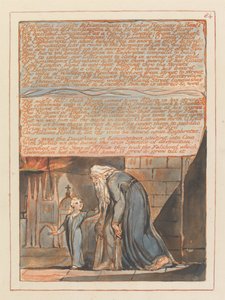 Jeruzsálem, 84. tábla, Highgates heights és Hampstead .... alkotó: William Blake