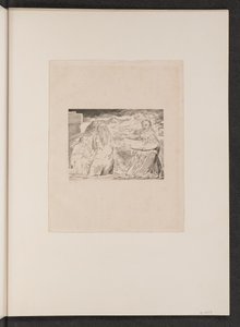 Jóbot barátai megdorgálták, 1825. alkotó: William Blake