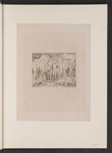 Jób és családja jólétét helyreállították, 1825. alkotó: William Blake