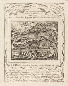 Job gonosz álmai alkotó: William Blake