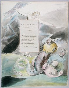 Óda a zenéhez, 95. terv a Thomas Gray verseiből alkotó: William Blake