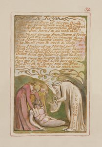 P.125-1950.pt52 Tirzahba: 52. lemez a Songs of Inocence and of Experience-ből (AA másolat) 1815-26 körül (rézkarc, tinta és wc) alkotó: William Blake