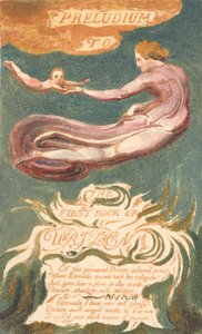 The First Book of Urizen, 2. tábla, "Preludium to the Book of Urizen" (Bentley 2a)