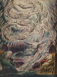 Katalin királynő álma, 1825 alkotó: William Blake