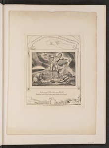 A sátán felforrósodik a munkában alkotó: William Blake