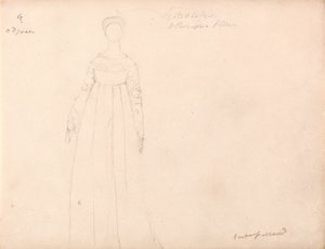 Lap az 1819-es Blake-Varley Sketchbook 27. és 28. oldaláról alkotó: William Blake