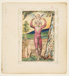 Songs of Experience: Frontispiece, kb. 1825. alkotó: William Blake