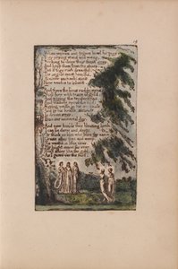 Az ártatlanság és a tapasztalat dalai, Tábla 19, Éjszaka (Bentley 21) alkotó: William Blake