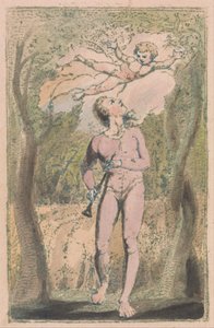 Az ártatlanság és a tapasztalás dalai, 1. lemez, Ártatlan előlap alkotó: William Blake