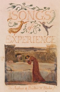 Songs of Inocence and of Experience, 33. tábla, Experience címlap (Bentley 29) alkotó: William Blake