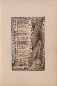 Songs of Inocence and of Experience, 35. tábla, A megtalált kislány (Bentley 36.) alkotó: William Blake