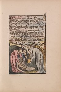 Songs of Inocence and of Experience, 42. tábla, Tirzahhoz (Bentley 52) alkotó: William Blake