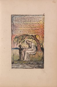 Az ártatlanság és a tapasztalat dalai, 9. lemez, A kis fekete fiú (Bentley 10) alkotó: William Blake