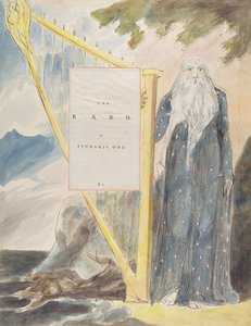 A bárd, Pindarikus óda, Thomas Gray verseiből alkotó: William Blake