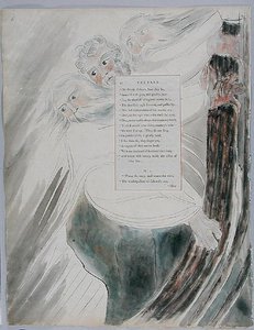 The Bard, 58. terv a Thomas Gray verseiből alkotó: William Blake