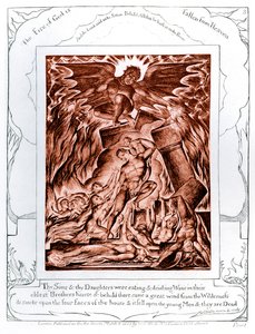 The Book of Job illusztrációi William Blake-től alkotó: William Blake