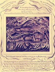A Job könyve, William Blake illusztrációi alkotó: William Blake