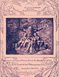 A Job könyve, William Blake illusztrációi alkotó: William Blake