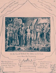 A Job könyve, William Blake illusztrációi alkotó: William Blake