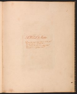 Thel könyve, 1. tábla, Thels mottója... alkotó: William Blake