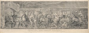 A canterburyi zarándokok, 1810. alkotó: William Blake