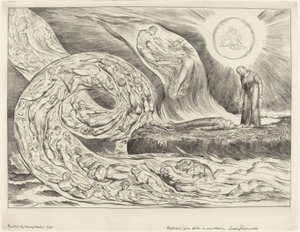A Vágyók köre: Paolo és Francesca alkotó: William Blake