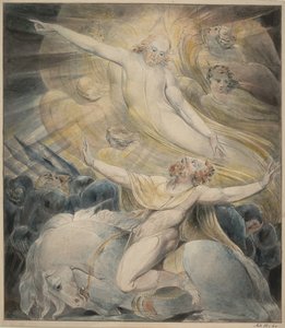 Saul megtérése, 1800 körül alkotó: William Blake