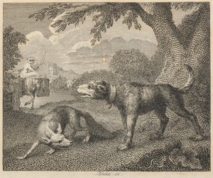 A kutya és a róka alkotó: William Blake