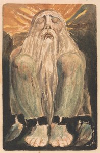 Urizen első könyve, 12. tábla (Bentley 22.) alkotó: William Blake