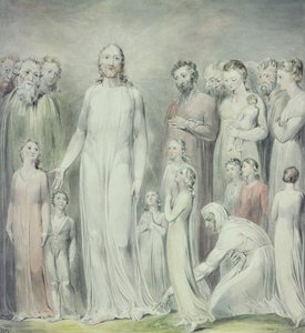 A nő gyógyulása vérproblémával alkotó: William Blake