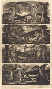 Vergilius pásztorai alkotó: William Blake