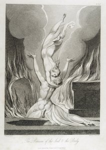 A lélek és a test találkozása, 13. o., Illusztráció William Blake (1757-1827) „The Grave, A, Poem” című művéből, Luigi Schiavonetti (1765-1810) metszete, 1808