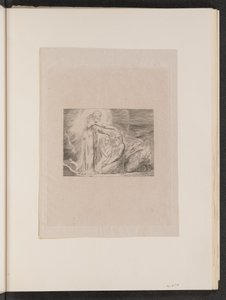 Krisztus látomása, 1825. alkotó: William Blake