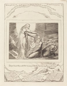 Isten látomása, 1825. alkotó: William Blake