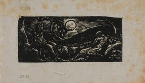 Thenot Under Fruit Tree, Vergilius pásztoraiból alkotó: William Blake