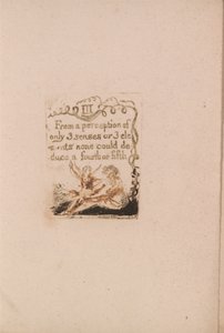 Nincs természetes vallás, 5. tábla, III. egy felfogásból . . . .  (Bentley a6) alkotó: William Blake